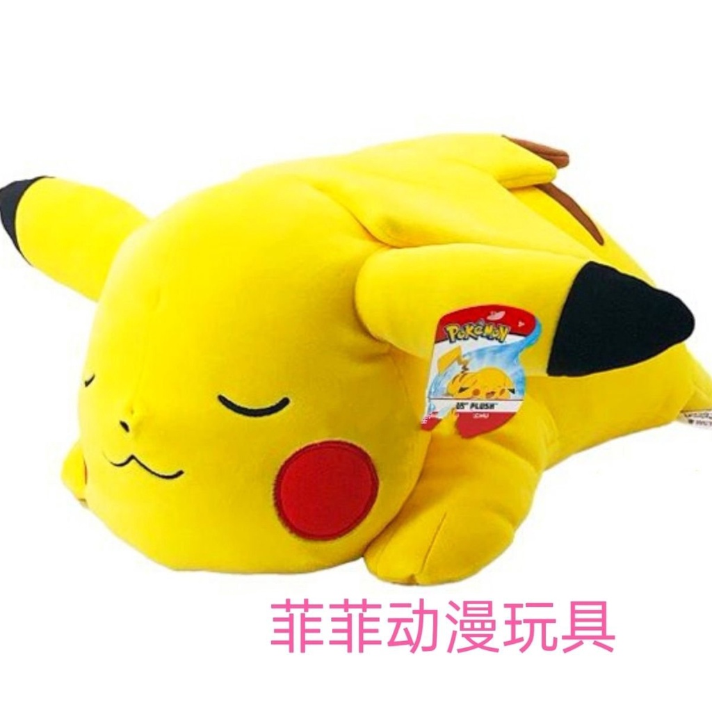【喵の精選】Pokemon精靈寶可夢傑尼龜趴姿睡顔超大wct皮卡丘毛絨公仔抱枕娃娃 | 蝦皮購物