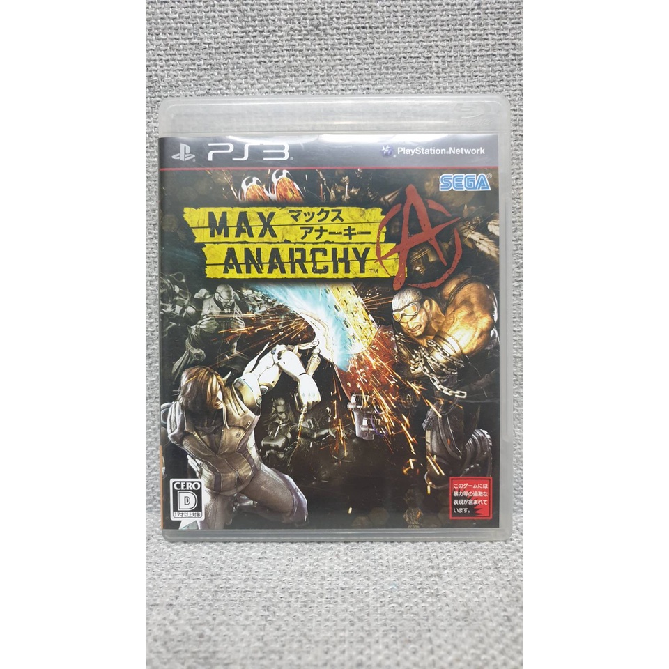 PS3 二手 極度混亂 Max Anarchy 日文版 | 蝦皮購物