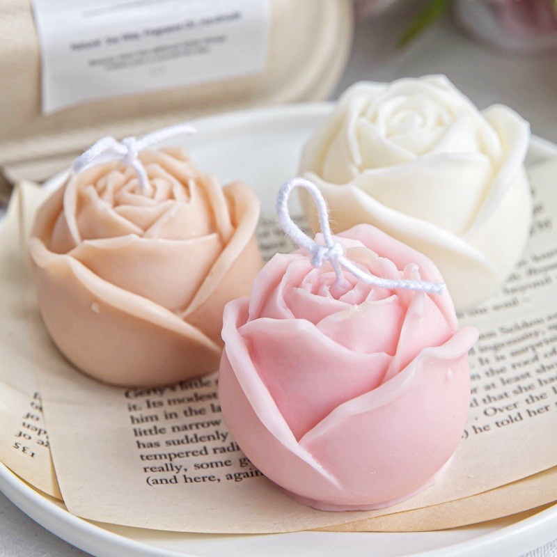 HC0191 PRZY 3D beautiful flower rose Silicone Mold Bouquet of