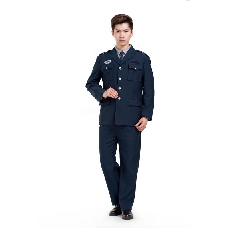 保全服 春秋套裝執勤服 外套工作制服 酒店物業門衛保全工作服 套裝 | 蝦皮購物