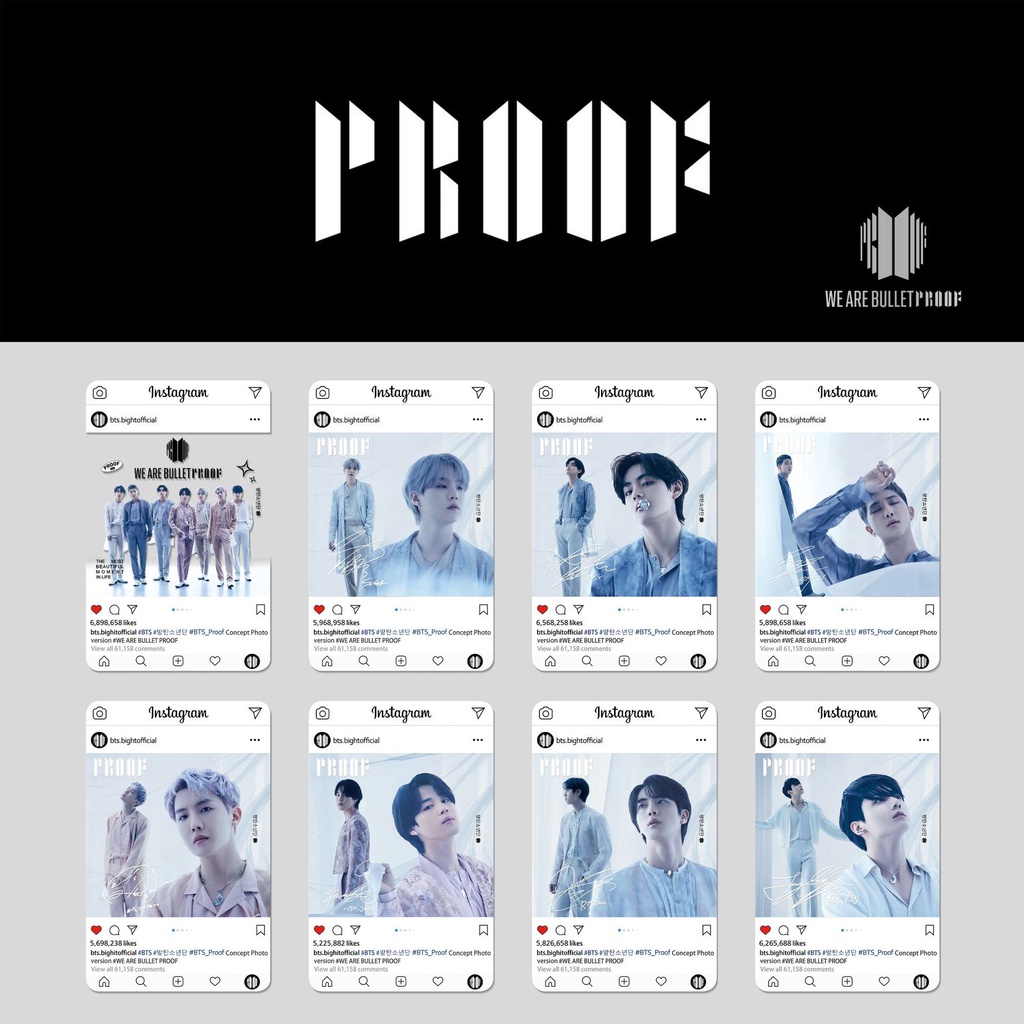 BTS proof weverse特典 3カットフォト V テテ - タレントグッズ