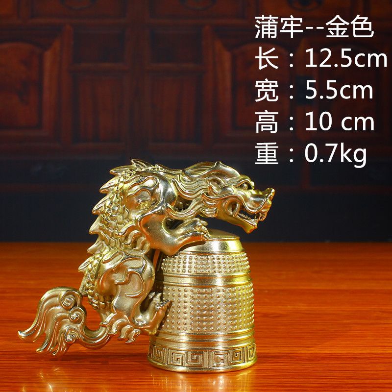純銅龍生九子赑屃螭吻蒲牢狴犴饕餮蚣蝮睚眥狻猊椒圖風水鎮宅擺件##限時特賣款##I | 蝦皮購物