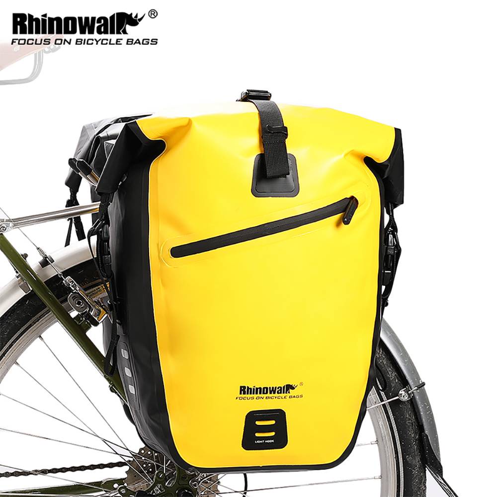 Rhinowalk 防水自行車包 馬鞍包 20l 27l 自行車掛包 腳踏車旅行行李包 