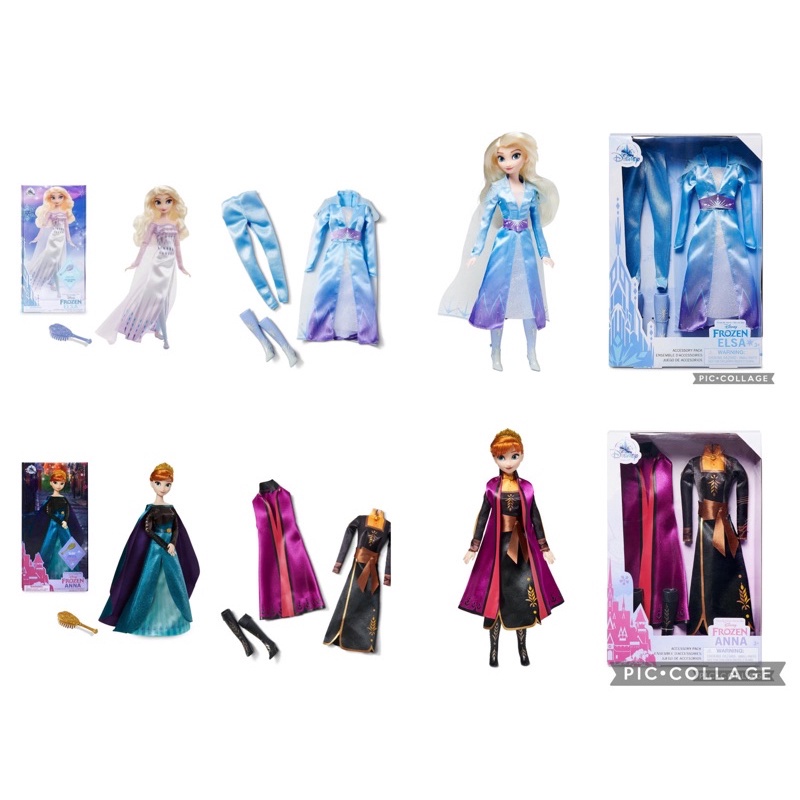 現貨24hr出貨 冰雪奇緣2 艾莎 Elsa 安娜 Anna 換裝 迪士尼公主 換裝換衣 Disney 正品 美國迪士尼 | 蝦皮購物