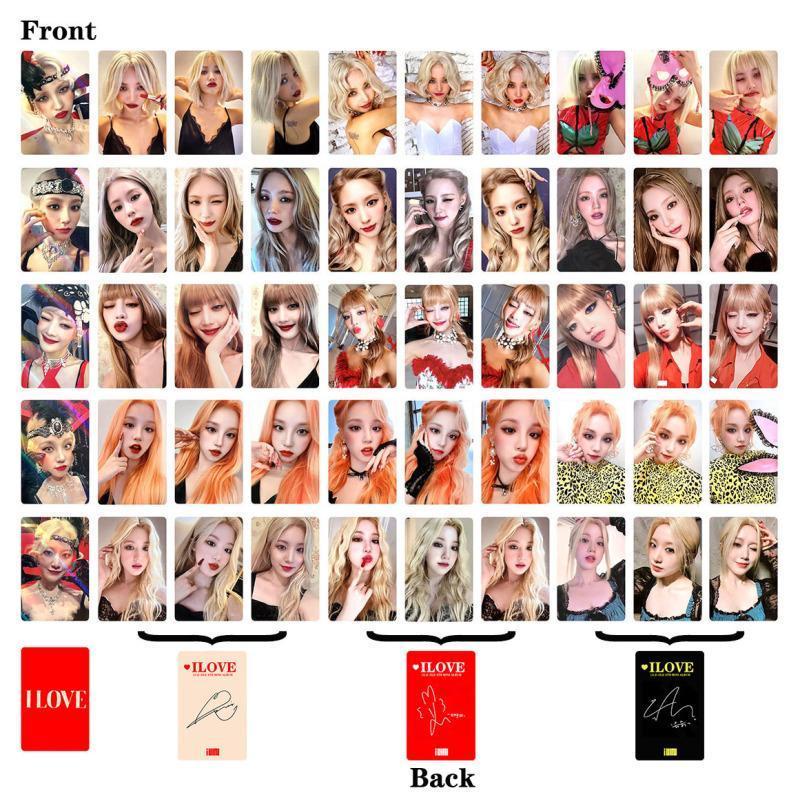 (G)I-DLE   I LOVE JPFC 限定 トレカ 5枚セット Amazon.co.jp: (G)I-DLE I love トレカ セット コンプ 5種 JPFC