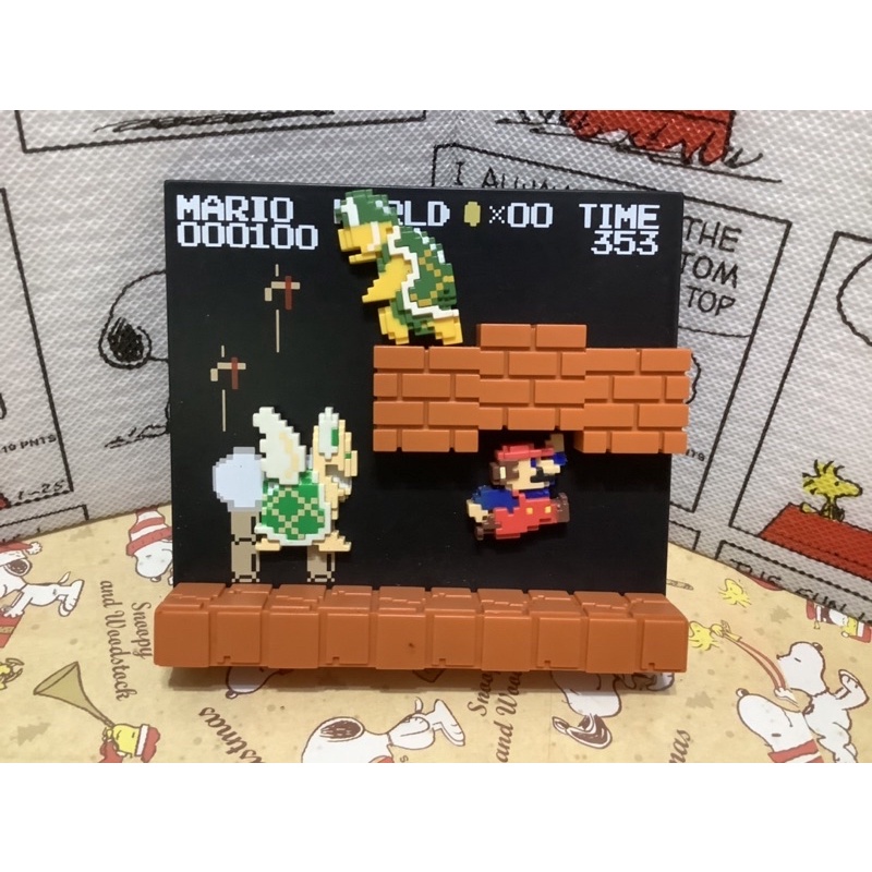 古早日本帶回瑪利歐場景磁吸玩具（只有一個） | 蝦皮購物
