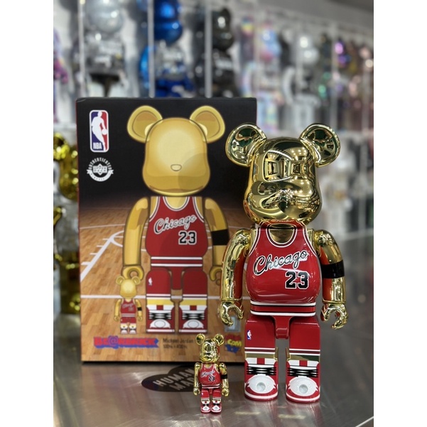 BE@RBRICK 庫柏力克熊bearbrick Michael Jordan 喬丹公牛+夢幻隊SET