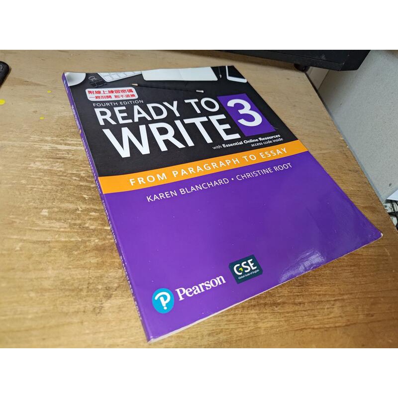 Ready to Write 3 (4/e) 9780134399331 有劃記無光碟2017 @3 二手書