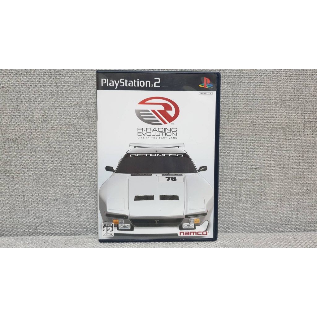 PS2 二手 實感賽車 R 競速革命 R：Racing Evolution 刮傷較多 | 蝦皮購物