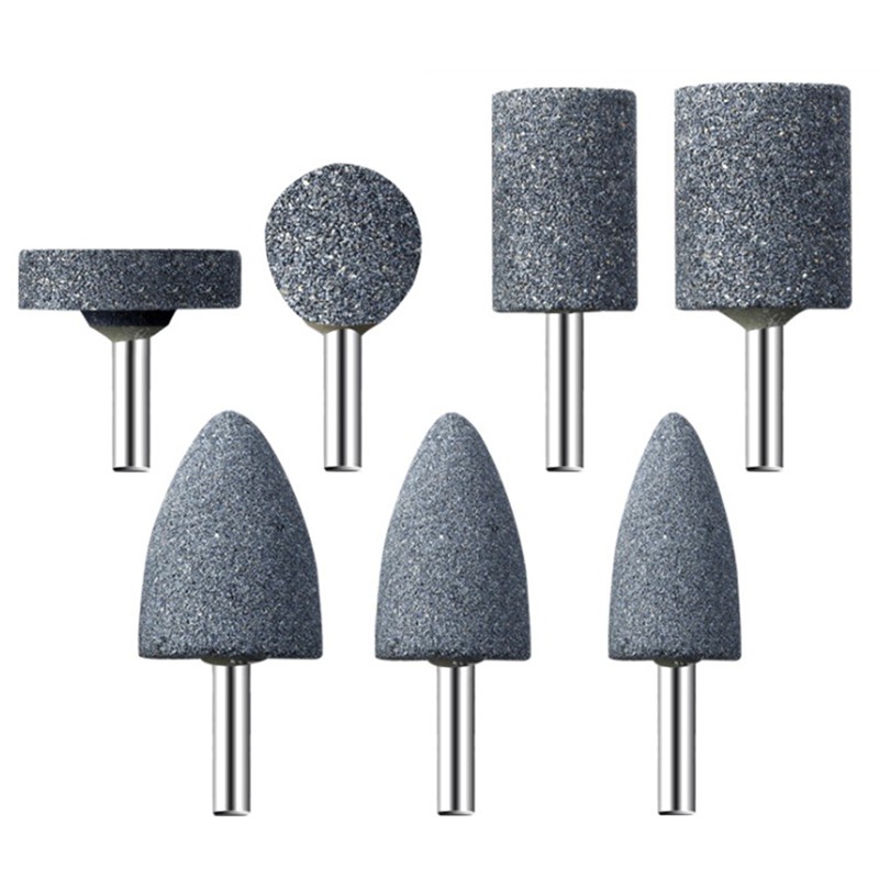 Abrasive Stone Points Set Grinding Wheel ing Head Bit 7Pcs | 蝦皮購物