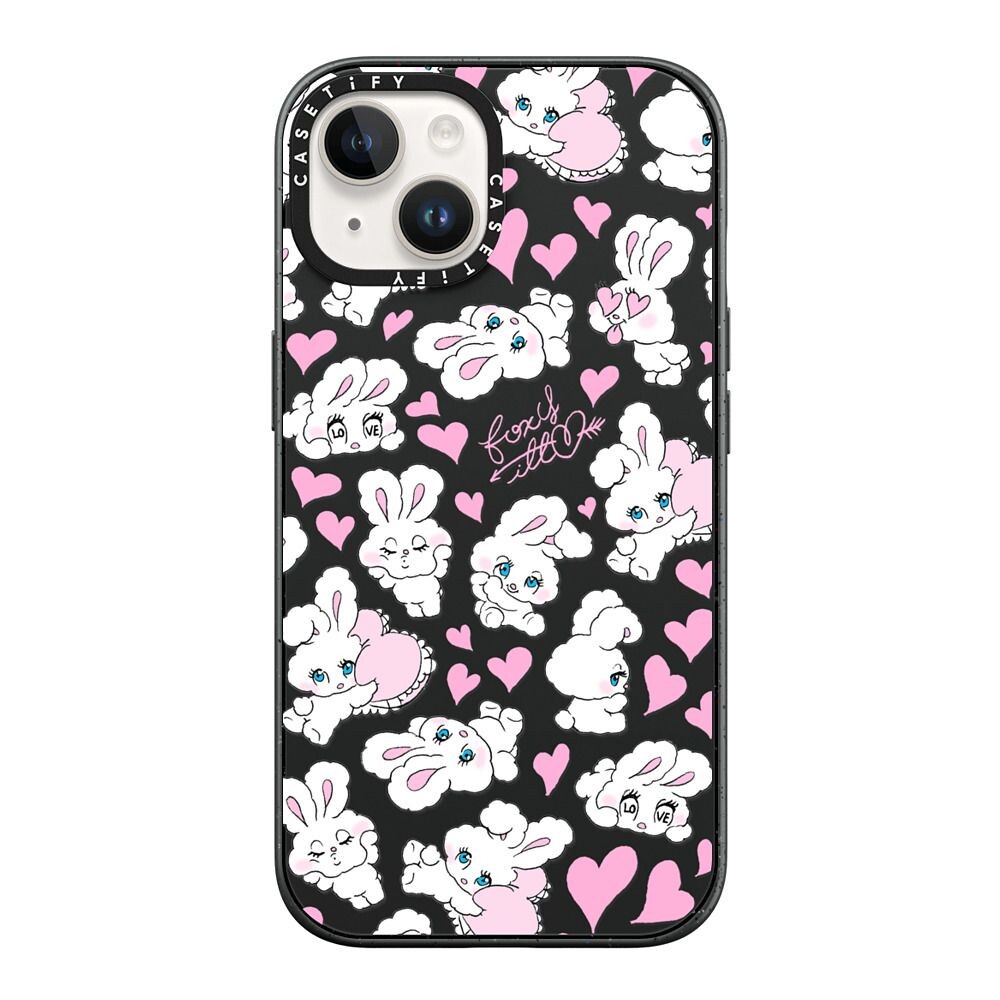 cacetify 14promax foxy うさぎ くま iPhoneケース