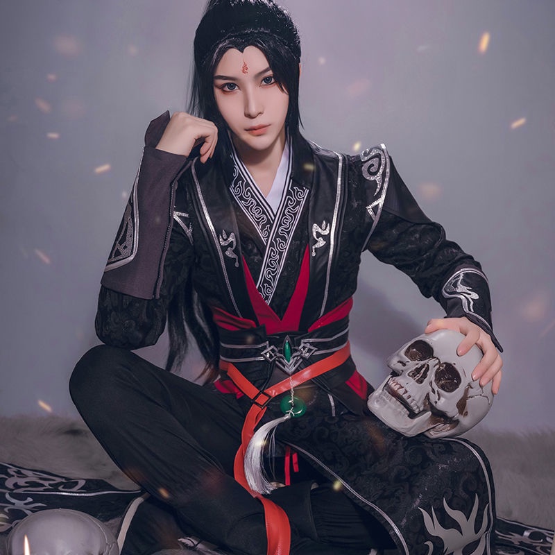 限定洛冰河cos服人渣反派自救系統cosplay全套假發古裝衍生漢服 限定洛冰河cos服人渣反派自救系統cosplay全套假發古裝衍生漢服