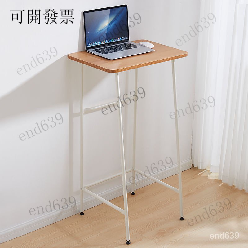 高腳桌 可開發票 奶茶店桌椅 站立式工作臺傢用桌子書桌簡易辦公桌高腳站桌寫字桌筆記本電腦桌 | 蝦皮購物