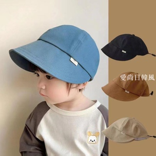 嬰兒帽子 春夏薄款系帶兒童遮陽帽 可調節棒球帽兒童 男女寶寶防曬太陽帽