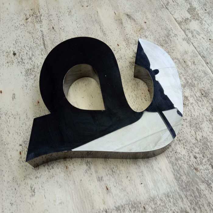 🔥臺灣爆款熱賣🔥不銹鋼金屬字鈦金字立體字門頭字背景墻廣告字體