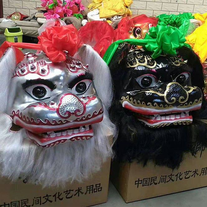 舞獅道具整套北獅用品北獅頭京都笑臉獅北方獅 獅頭舞獅頭 | 蝦皮購物