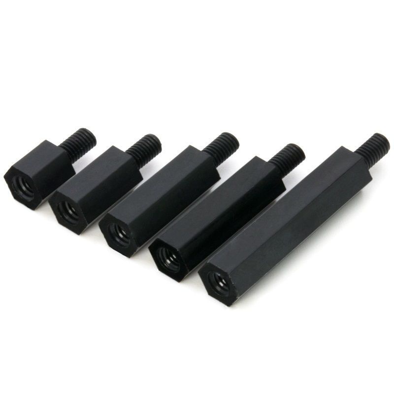 ♡六角尼龍柱♡ 單頭尼龍柱m2.5六角隔離柱m3單通柱m4塑膠銅柱螺母螺絲支撐柱螺柱4688 | 蝦皮購物