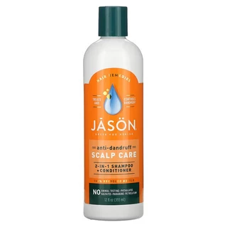 台灣現貨 Jason Natural 頭皮護理洗髮精 搔癢 洗髮乳  355ML 頭皮屑 皮脂平衡
