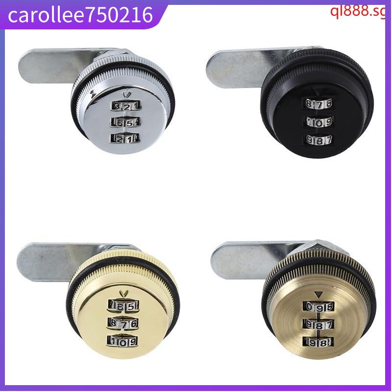 3 Digit Combination Cam Lock Keyless Password Lock Mailbox C 蝦皮購物