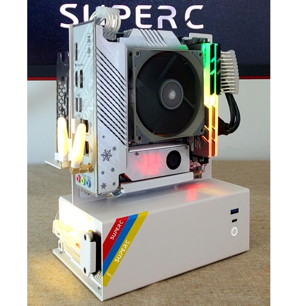 限時優惠 超導合體開放式機箱mini,itx機箱,開放式機箱,電腦機箱,小機箱 | 蝦皮購物