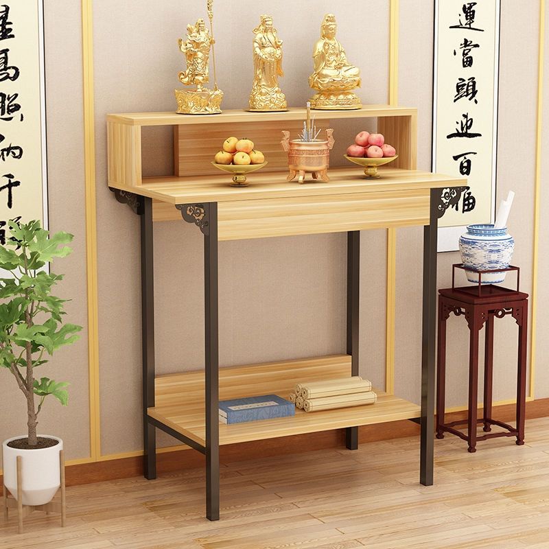 【匠俱】新中式香案 佛龕 家用簡約 現代供桌 供臺 佛桌 神臺 佛柜 經濟型佛臺兩層 | 蝦皮購物