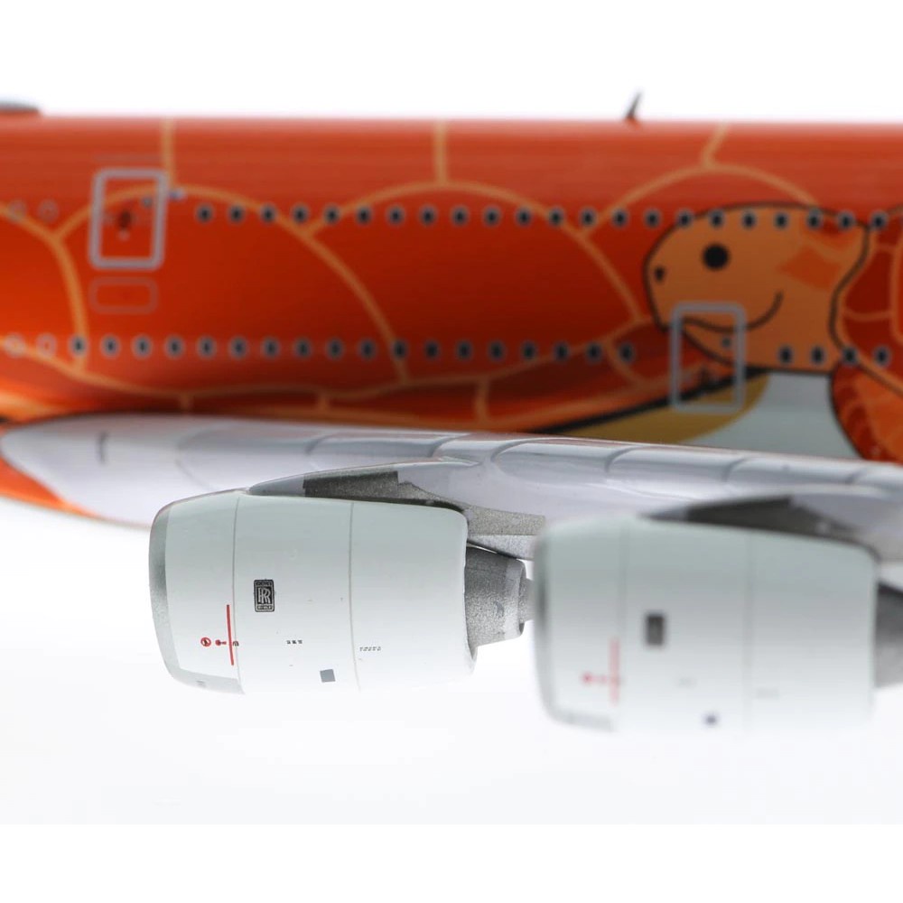 金屬JC Wings 1/400 全日空ANA A380 JA382A 橘色海龜EW4388008