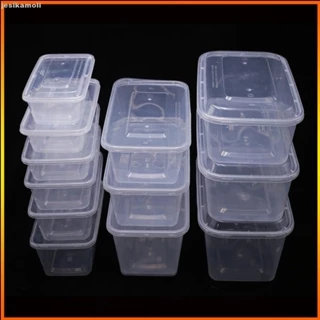【YO】透明塑膠盒 透明餅乾盒 透明盒 餅乾盒 塑膠盒 野餐盒 外帶盒一次性餐盒打包盒快餐便當湯碗透明外賣飯盒