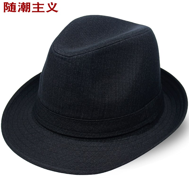 禮帽 男 中老年人 春夏季 英倫 爵士帽 中年 紳士帽 黑色 小禮帽 男士 禮帽 复古风 爵士风情 | 蝦皮購物
