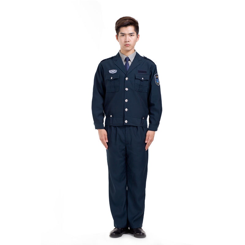 保全服 春秋套裝執勤服 外套工作制服 酒店物業門衛保全工作服 套裝 | 蝦皮購物