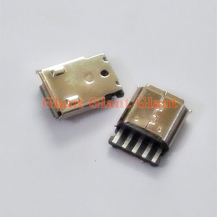 【優米】20只MICRO USB 5P USB接口母座焊線式麥克5P 三星V8尾插 安卓邁克 | 蝦皮購物