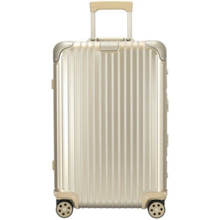 Shop RIMOWA TOPAS TITANIUM RIMOWA TOPAS Titanium Suitcase 98L by MTLQC