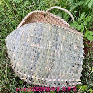 竹籃 竹筐 純手工竹編雙耳開口鏟防洪箢篼箢箕糞箕坑篼撮箕畚箕戳箕簸箕挑泥挑石頭 | 蝦皮購物