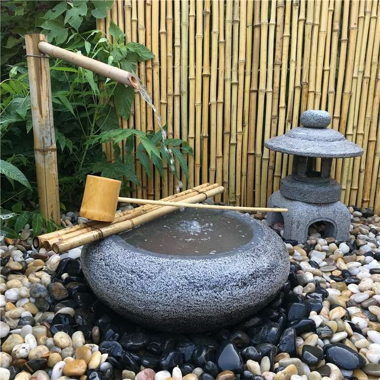 自然石八重花柄模様水鉢・向鉢・蹲 自然石八重花柄模様水鉢・向鉢・蹲 【公式通販】