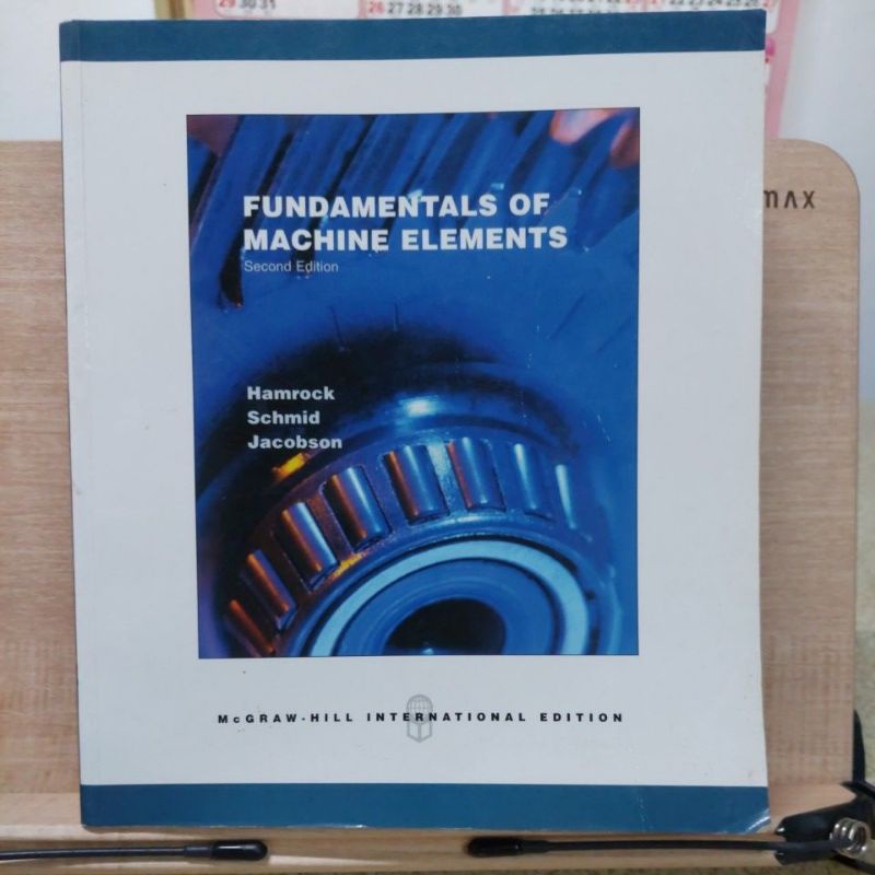 Fundamentals Of Machine Elements
