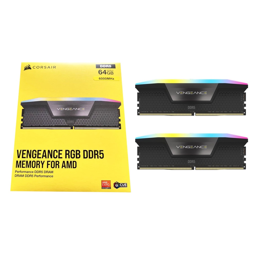 Corsair Dominator Platinum DDR5 RGB 64 Go (2 X 32 Go) 6000 MHz CL30 - Mémoire PC - | Muséericorde