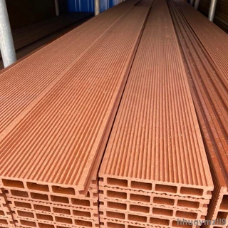 台灣熱賣#戶外長條塑木地板木塑防腐木地板 生態木地板（標價為1米的價格  購買需按4的倍數購買）小欣百货