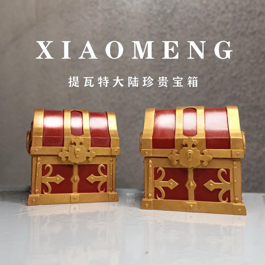 原神擺件 【原神周邊】提瓦特大陸 珍貴寶箱 華麗寶箱 可開合 純手工制作 原神周邊 | 蝦皮購物