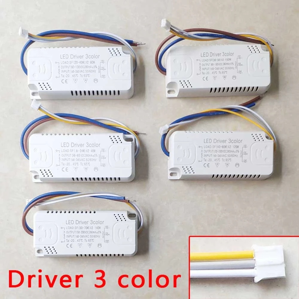 Led Driver Adapter Light 24w 36w 40w 50w 60w Ac220v Non Isol 蝦皮購物 