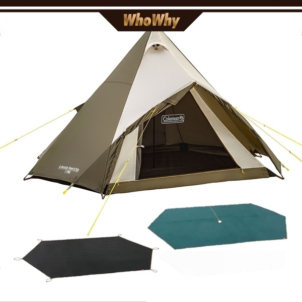 Coleman - Excursion Tepee II/325 橄欖色 橄欖山印地安帳 通路限定套組 含內墊 地布