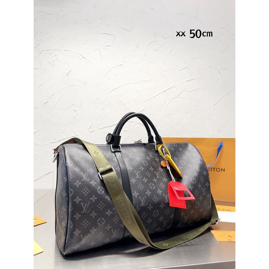 Louis Vuitton Keepall Travel bag 400702, Geantă Cam Bag Ltr Wbb Strp C9992  B4QDV B4 Petunia