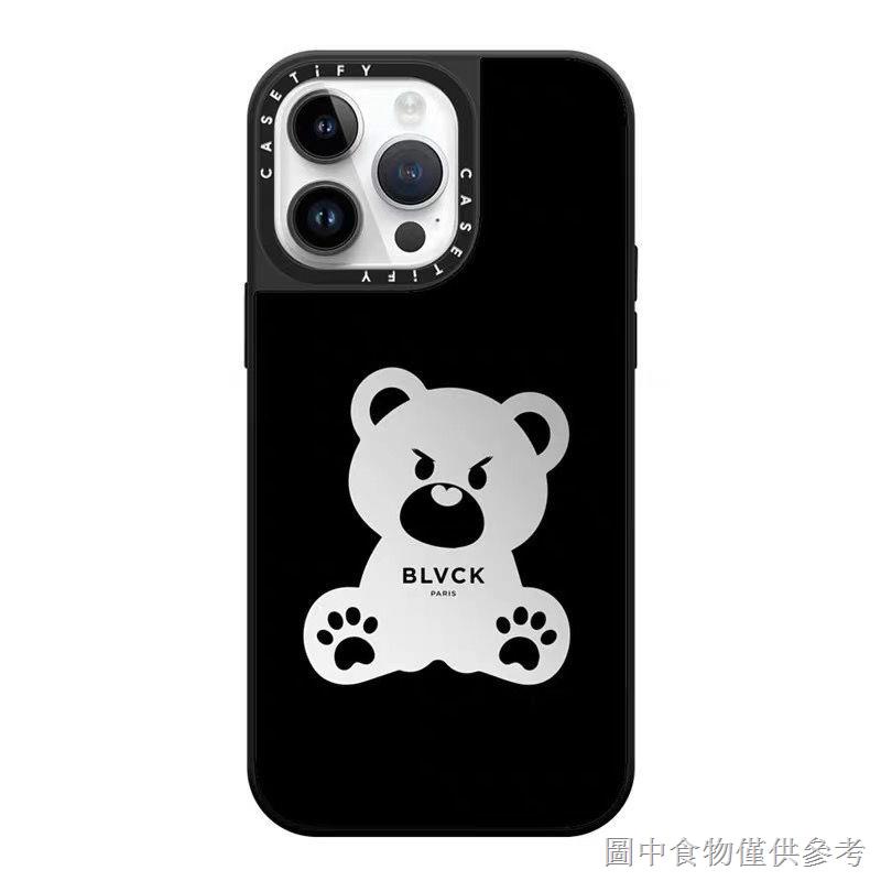 特價 Casetify聯名BLVCK鏡面拼圖iPhone14promax手機殼蘋果13防摔12潮