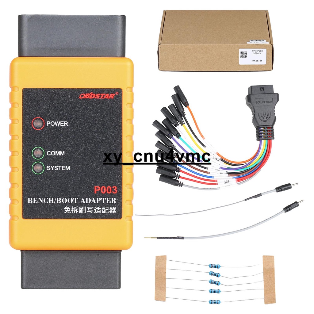 推薦OBDSTAR P003 KIT P003 Adapter with ECU Bench Cables Worki | 蝦皮購物