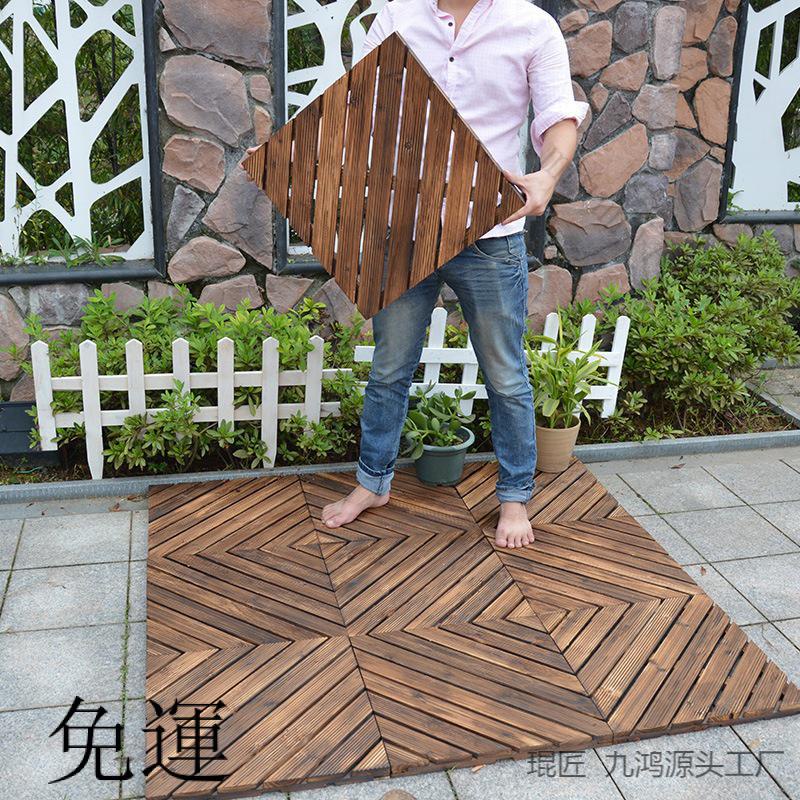 工廠現貨 免運 含發票 防腐木地闆戶外地闆碳化木室外露臺陽臺庭院花園diy拚接地闆 木地闆 地闆 戶外地闆 陽臺地闆 | 蝦皮購物