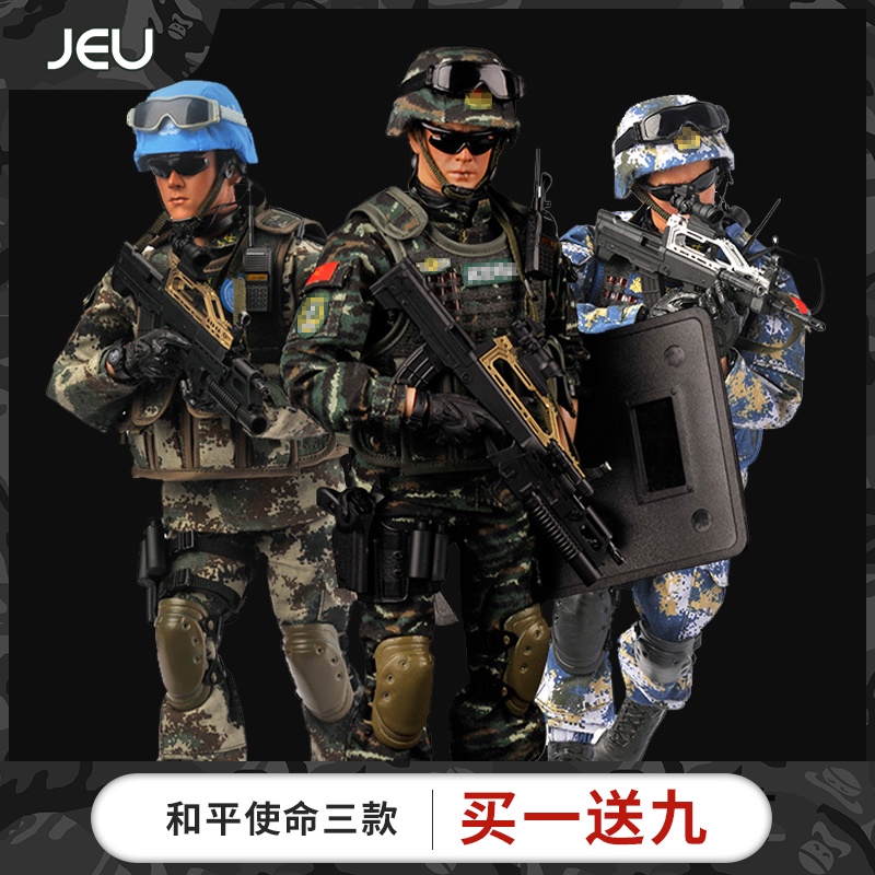 1/6手辦和平使命兵人 軍人模型關節可動玩偶玩具士兵特種兵人偶 U.mi | 蝦皮購物