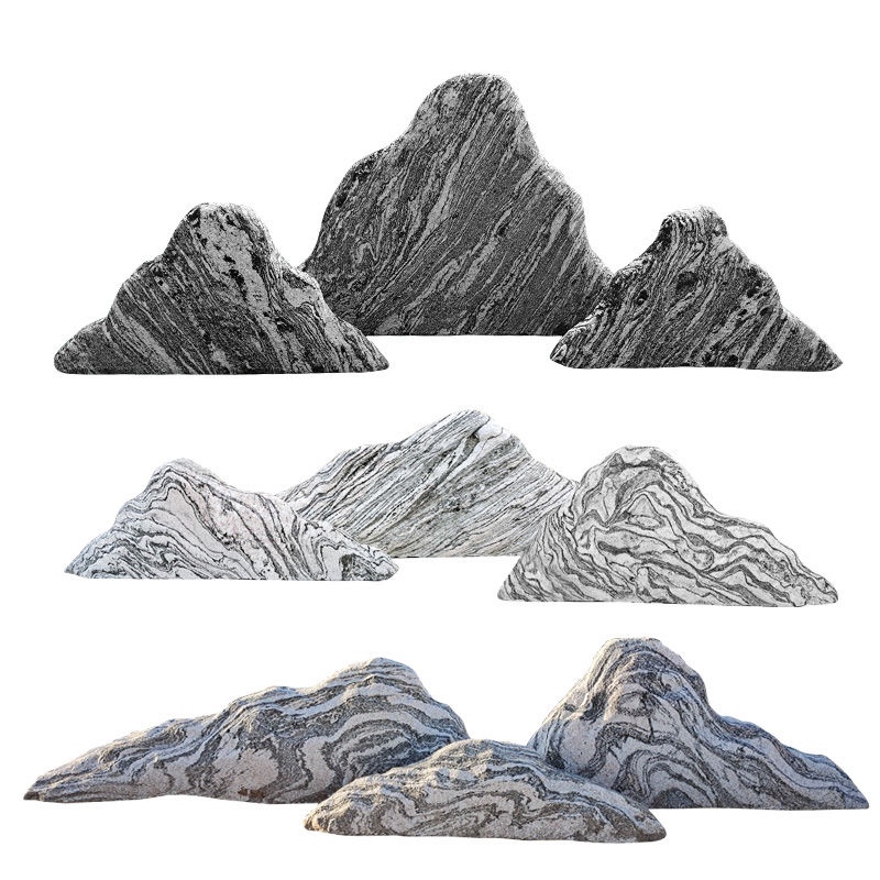 店鋪上新 石雕雪浪石切片組合庭院造景自然石景觀石假山禪意布景泰山石擺件 | 蝦皮購物