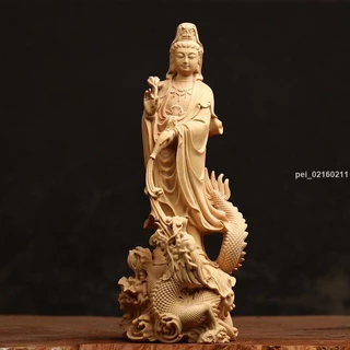 觀音木雕 木雕觀音像- 故宮