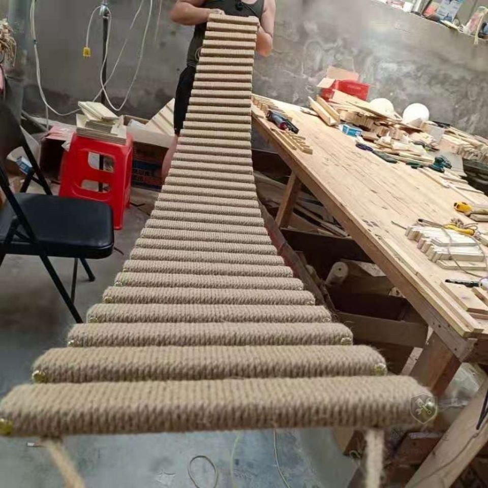 實木貓繩梯貓爬架自制diy配件梯子貓窩軟梯貓吊橋貓咪可訂做直銷 實木貓繩梯貓爬架自制diy配件梯子貓窩軟梯貓吊橋貓咪可訂做直銷