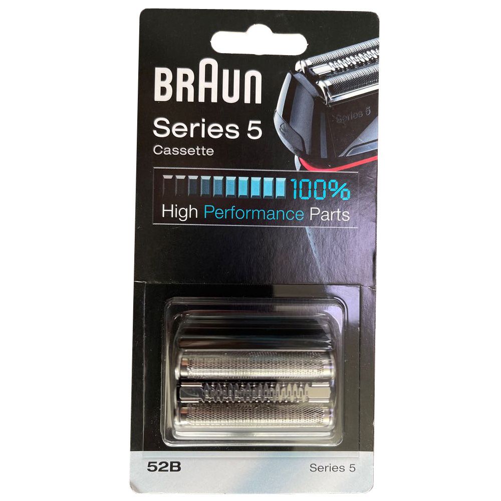 百靈 Braun 52B Series 5 替換刀頭刀網匣 (黑)(平行進口) | 蝦皮購物