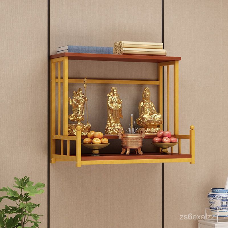可開發票 佛龕 神桌 財神龕供臺 佛龕 菩薩擺佛龕壁掛式 神櫃佛龕壁掛式墻上神臺掛墻壁掛式 神明桌 | 蝦皮購物