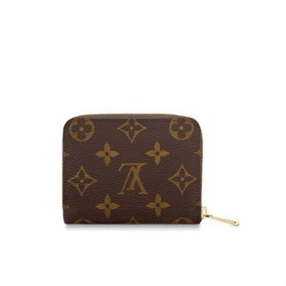 Louis Vuitton Love Lock Zippy Coin Purse Brown Pony-style calfskin  ref.191166 - Joli Closet